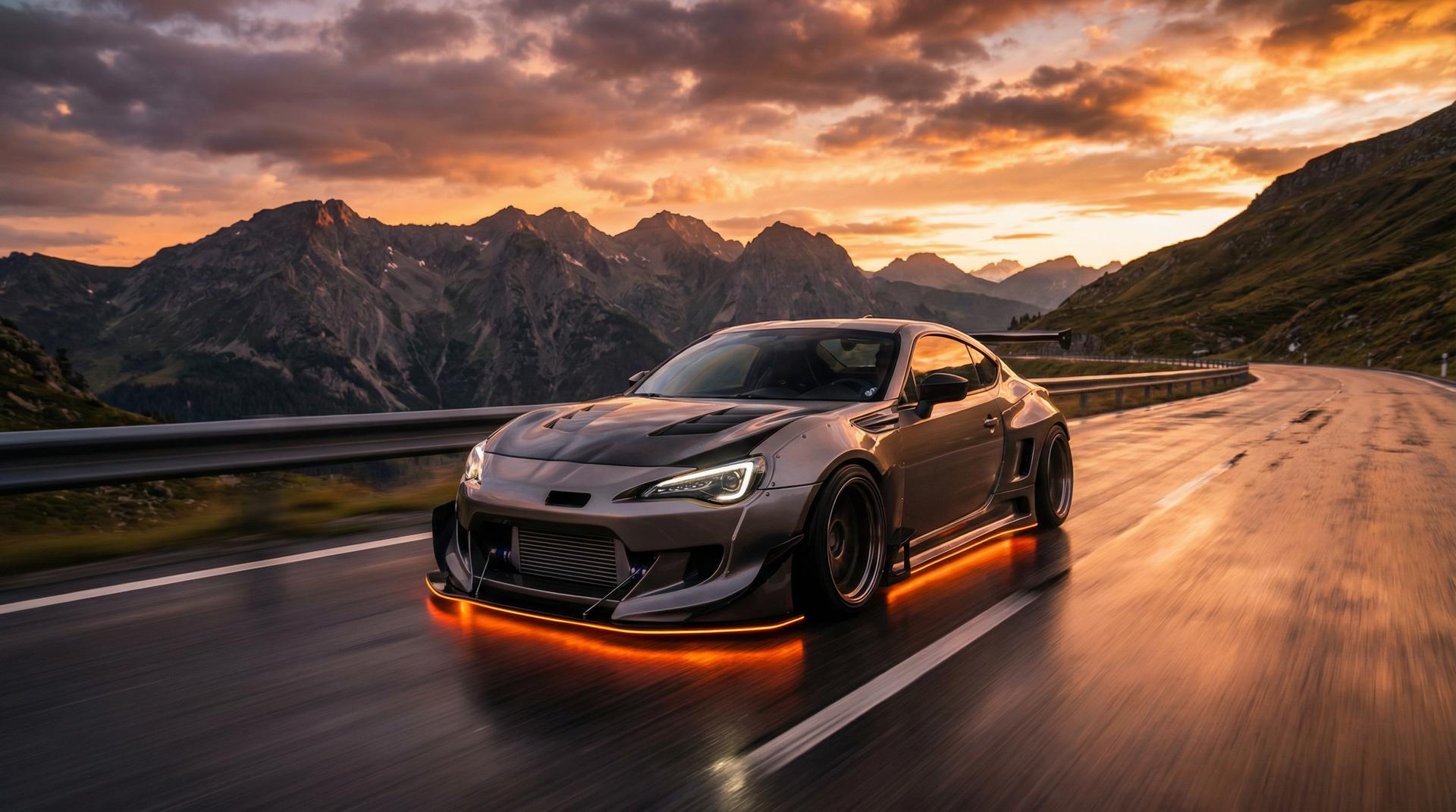 抖音风汽车改装视频